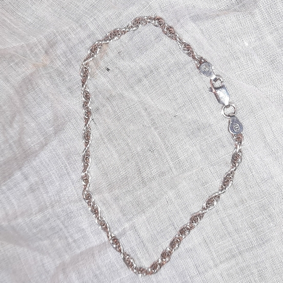 Italy 925 sterling silver bracelet classic - Picture 3 of 5